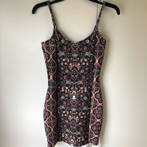 TOPSHOP BODY FIT DRESS
